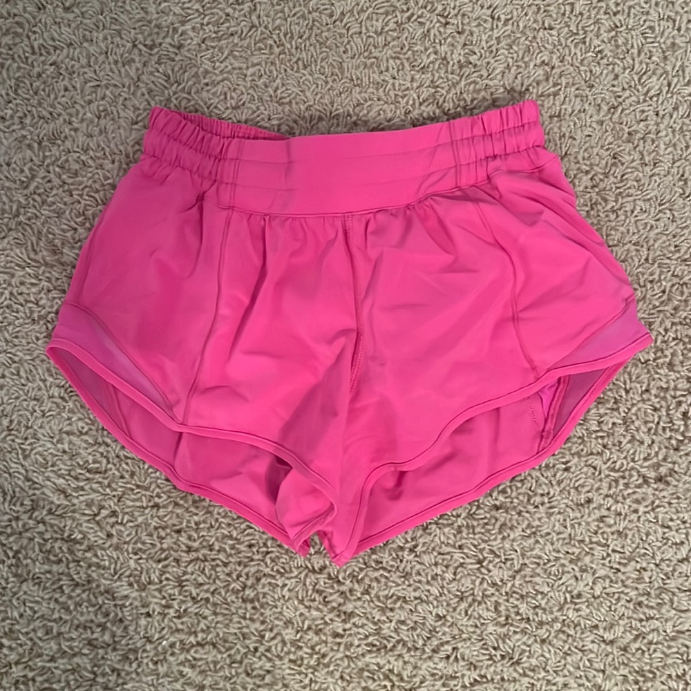 Sonic punk lululemon shorts 2.5” size 4